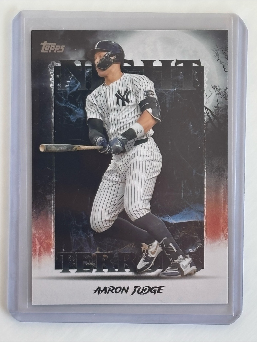 Aaron Judge 2025 Topps Night Terrors #NT-1 Insert New York Yankees